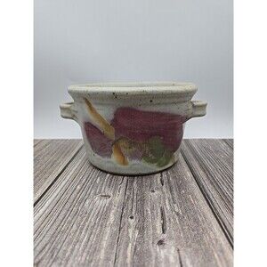 Vintage Tom Chamberlain Pottery Crock with Handles